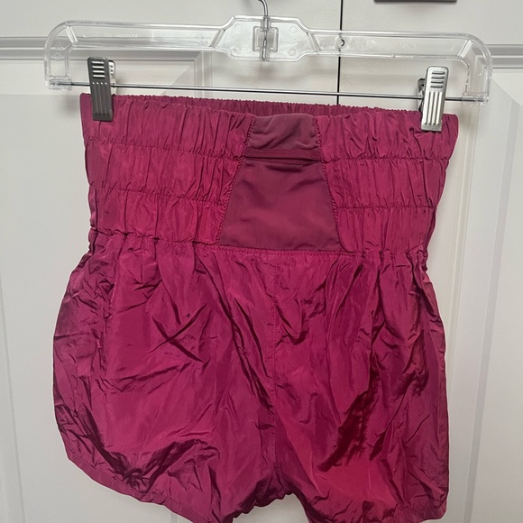 Hot pink high waisted shorts | free people movement | Size XS - Picture 2 of 2